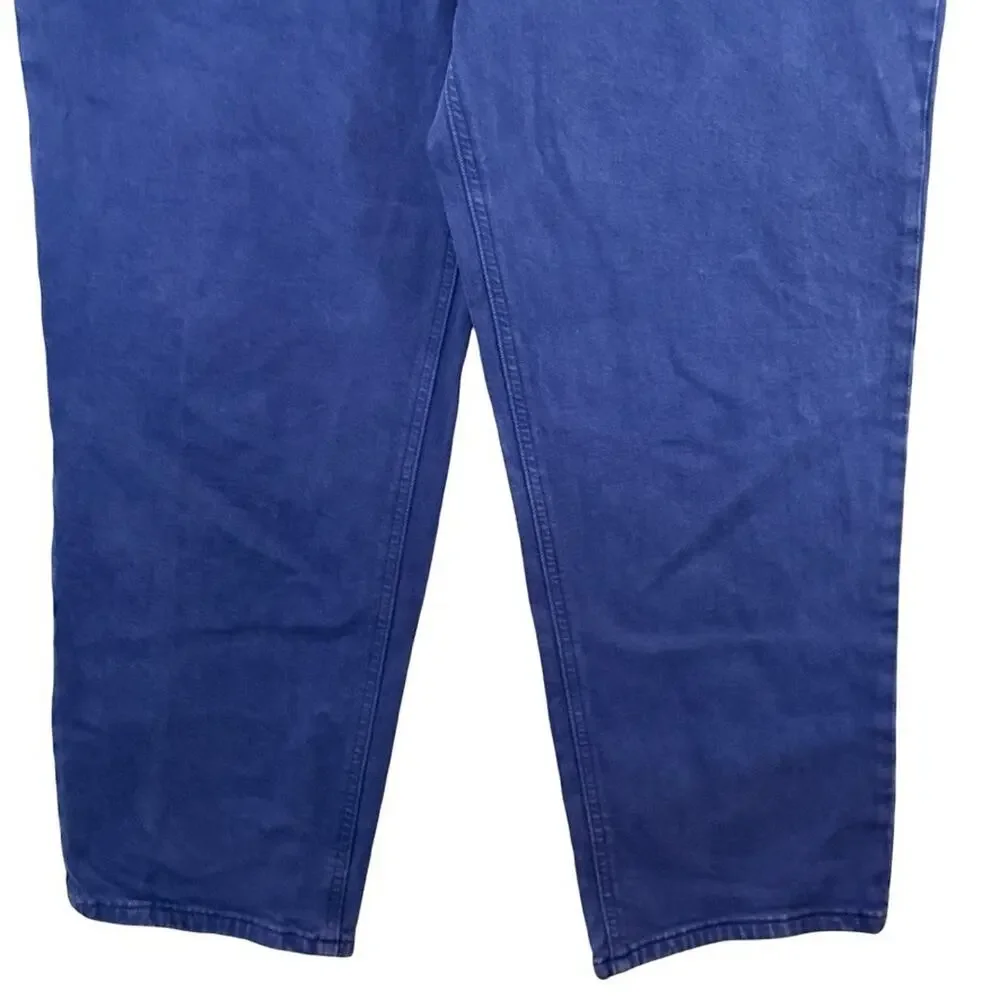 Everlane The Way High Curvy Jeans Organic Cotton Violet Ankle Tapered sz 32
